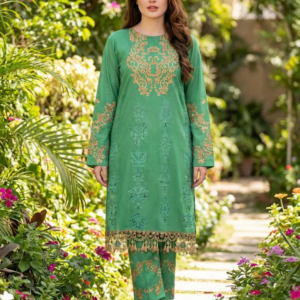 Women's linen suit .