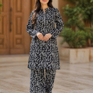 Lawn printed 2 piece suit.